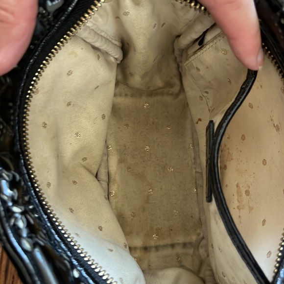 KATE SPADE FLORAL CUT OUT CROSSBODY BAG Black - Picture 7 of 13